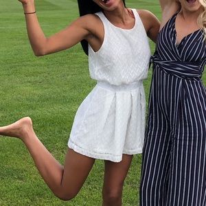 White romper